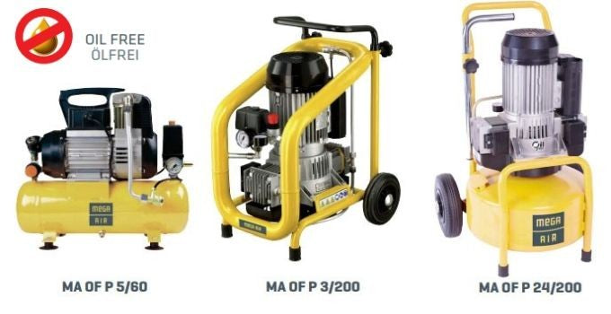 Máy nén khí piston không dầu MA OF P 5-24