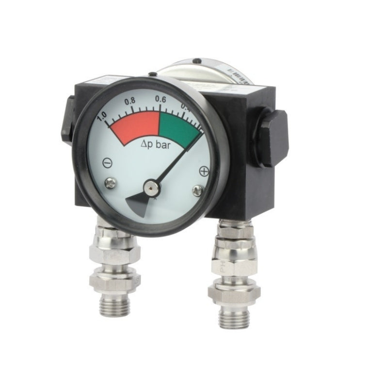 Đồng hồ chênh áp chịu được áp suất cao Omega Air MDH 200 - ADF Co., LTD